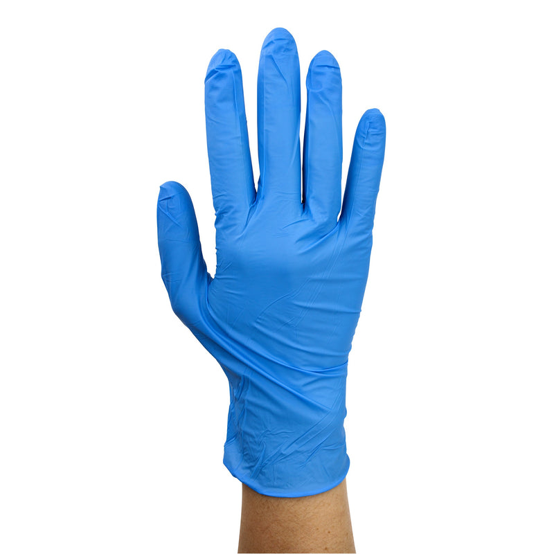 Guantes de Nitrilo Sin Polvo Azul