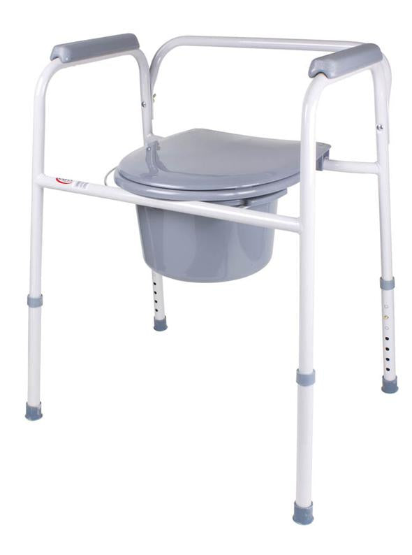 Silla de Baño Steel Commode